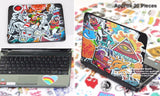 50 PCS Mixed Cartoon Toy Stickers