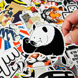 50 PCS Mixed Cartoon Toy Stickers