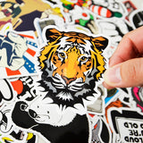 50 PCS Mixed Cartoon Toy Stickers