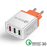 Triple USB Fast Charger