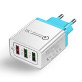 Triple USB Fast Charger