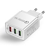 Triple USB Fast Charger